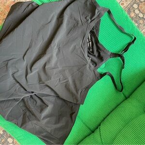 Outdoor voices exercise dress with adjustable straps and built in shorts